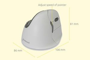 Mysz BakkerElkhuizen Evoluent VerticalMouse 4 (BNEEVR4WB/VM4RB) 3