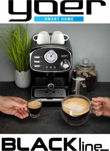 Ekspres ciśnieniowy Yoer Breve EM01BK 4