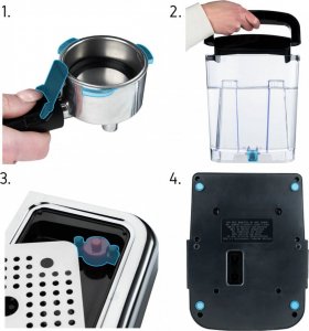 Ekspres ciśnieniowy Yoer Breve EM01BK 10