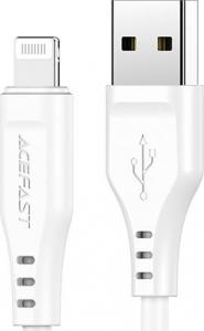 Kabel USB Acefast USB-A - Lightning 1.2 m Biały (6974316280835) 1