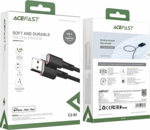 Kabel USB Acefast 1.2 m Czarny (6974316280682) 5
