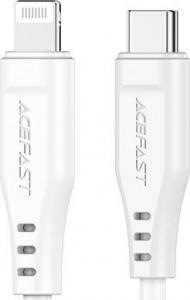 Kabel USB Acefast USB-C - Lightning 1.2 m Biały (6974316280811) 1