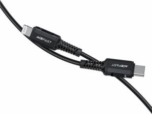 Kabel USB Acefast USB-C - Lightning 1.8 m Czarny (6974316281306) 2