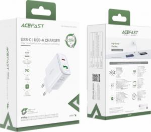 Ładowarka Acefast A25 1x USB-A 1x USB-C 3 A (6974316281214) 3