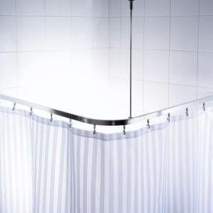 Ridder Drążek do zasłony prysznicowej 70 cm x 160 cm 1