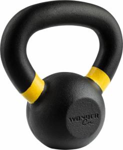 Kettlebell Wonder Core Wonder Core Kettlebell z powłoką, 4 kg, czarno-żółty 1