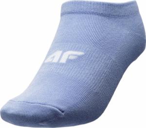 4f Skarpety dla dziewczynki 4F biały melanż, jasny niebieski, jasy fiolet HJL22 JSOD003 10M+34S+52 : Rozmiar - 32-35 2