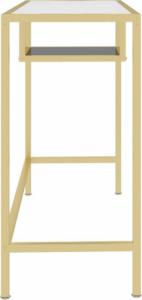 Biurko vidaXL 331626 Czarne 100 cm x 36 cm 4