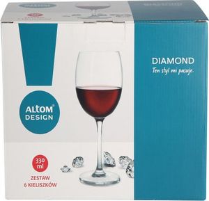 Royal Leerdam DIAMOND KIELISZEK DO WINA CZERWONEGO 330 ML 0102003132 4