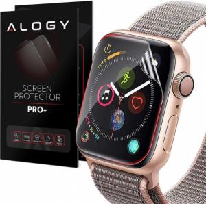 Alogy Folia ochronna Hydrożelowa hydrogel Alogy do smartwatcha do Fitbit Charge 4 2