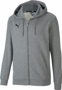 Puma Bluza męska Puma teamGOAL 23 Casuals Hooded Jacket szara 656708 33 L 1