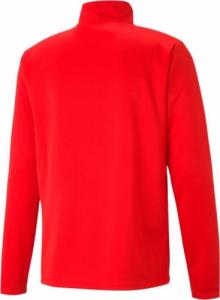 Puma Bluza męska Puma teamRISE 1 4 Zip Top czerwona 657394 01 L 2