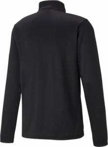 Puma Bluza męska Puma teamRISE 1 4 Zip Top czarna 657394 03 XL 2