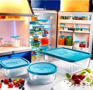 Bormioli Rocco POJEMNIK SZKLNY Z POKRYWĄ FRIGOVERRE PROSTOKĄTNY 21X13 CM 351603 5