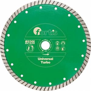 Fortis Tarcza diamentowa Universal Turbo 115 mm segment turbo 10 mm otwor 22,2 mm FORTIS 1