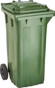 OPV Duzy pojemnik na odpady WAVE 120-l, tworz.sztucz., zielony 1