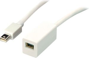 Kabel Lindy DisplayPort Mini - DisplayPort Mini 1.5m biały (41036) 1