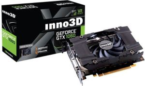 Karta graficzna Inno3D GeForce GTX1060 Compact X1 3GB (192 Bit) DVI, HDMI, 3xDP, BOX (N1060-2DDN-L5GN) 1