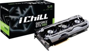 Karta graficzna Inno3D GeForce GTX1060 iChill X3 3GB GDDR5 (192 Bit) DVI, HDMI, 3xDP, BOX (C1060-1SDN-L5GNX) 1