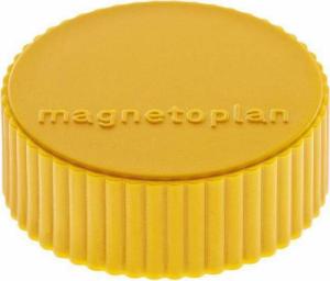 Magnetoplan Magnes do tablic, sredn. 34mm,j.op.10, udzwig 2000g, zolty 1