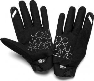 100% Rękawiczki 100% BRISKER Women's Glove neon pink black roz. S (długość dłoni 168-174 mm) 2