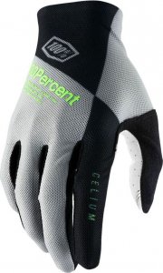 100% Rękawiczki 100% CELIUM Glove black white fluo yellow roz. S (długość dłoni 181-187 mm) (DWZ) 8