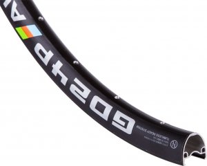 Alexrims Obręcz gravelowa ALEXRIMS GD24P 700x32otw. Tubeless Ready H.tarczowy czarna (NEW) 1