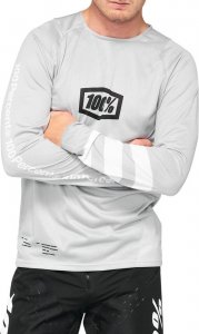 100% Koszulka juniorska 100% R-CORE Youth Jersey długi rękaw black white roz. M (NEW 2021) 5