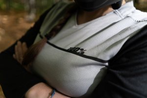 100% Koszulka damska 100% RIDECAMP Womens Longsleeve Jersey długi rękaw grey black roz. L (NEW 2021) 3