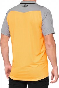 100% Koszulka męska 100% CELIUM Jersey krótki rękaw dark grey black roz. M (NEW 2021) 8