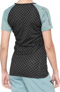 100% Koszulka damska 100% AIRMATIC Women's Jersey krótki rękaw black python roz. S (NEW 2021) 9