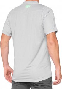 100% Koszulka męska 100% CELIUM Jersey krótki rękaw dark grey black roz. S (NEW 2021) 5