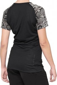 100% Koszulka damska 100% AIRMATIC Women's Jersey krótki rękaw black python roz. M (NEW 2021) 6