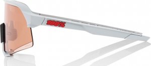 100% Okulary 100% S3 Soft Tact Stone Grey - HiPER Coral Lens (Szkła Koralowe LT 52% + Szkła Przeźroczyste LT 93%) (NEW 2021) 2