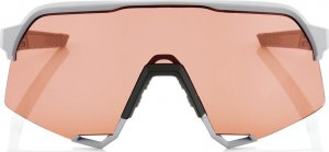 100% Okulary 100% S3 Soft Tact Stone Grey - HiPER Coral Lens (Szkła Koralowe LT 52% + Szkła Przeźroczyste LT 93%) (NEW 2021) 3