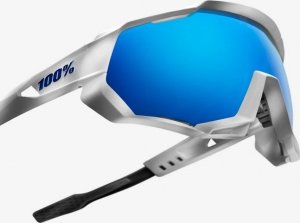 100% Okulary 100% SPEEDTRAP Matte White - HiPER Blue Multilayer Mirror Lens (Szkła Niebieskie Lustrzane Wielowarstwowe LT 13% + Szkła Przeźroczyste LT 93%) (NEW 2021) 8