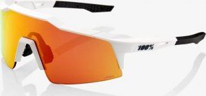 100% Okulary 100% SPEEDCRAFT SL Soft Tact Off White - HiPER Red Multilayer Mirror Lens (Szkła Czerwone Lustrzane Wielowarstwowe LT 21% + Szkła Przeźroczyste LT 93%) 4