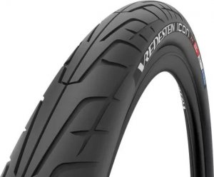 Vredestein Opona trekking e-bike VREDESTEIN ICON 26x2.20 (55-599) drut wkładka antyprzebiciowa refleks czarna (NEW) 2