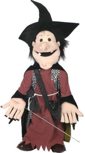The Puppet Company Pacynka Wiedźma z czarnym kotem PC003701 1