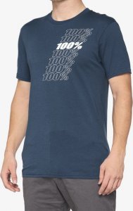100% T-shirt 100% NORD krótki rękaw slate blue roz. L (NEW) 1