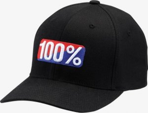 100% Czapka z daszkiem 100% CLASSIC X-Fit flexfit hat black roz. L/XL (NEW) 2