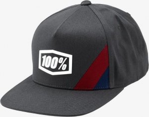 100% Czapka z daszkiem 100% CORNERSTONE Snapback Hat Steel (NEW) 2