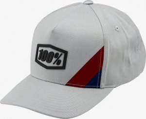 100% Czapka z daszkiem 100% CORNERSTONE X-Fit Snapback Hat Light Grey (NEW) 1
