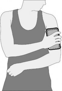 Shapeheart Pas do biegania z pokrowcem na telefon na ramię SHAPEHEART NHR AMZ roz.XXL < 17,2 cm (NEW) 7