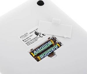 Waga kuchenna Adler AD3173w led biała 4