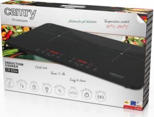 Płyta wolnostojąca Camry Kuchenka Indukcyjna - dwupalnikowa (CR 6514) 7