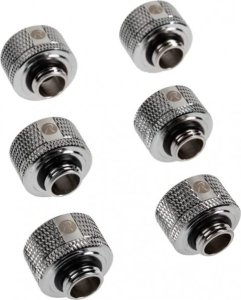 Raijintek Raijintek Pelias D161806, 16mm - 6er-Pack, silber 1