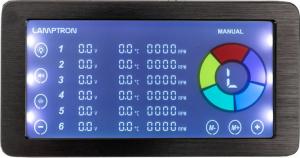 Lamptron Sterownik wentylatorów PWM i ARGB z wyświetlaczem (LAMP-RF625B) 2