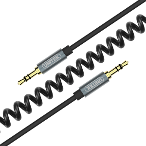 Kabel Unitek Jack 3.5mm - Jack 3.5mm 1.5m czarny (Y-C922ABK) 1