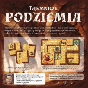 Trefl Gra planszowa Tajemnicze podziemia 3